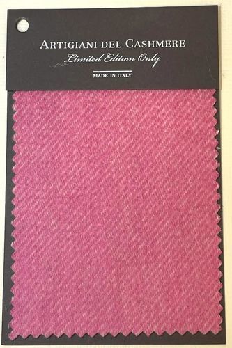 Ткань для внутренней отделки - ROSE DU SOIR - ARTIGIANI DEL CASHMERE - Для одеяла / Для пледа / однотонная