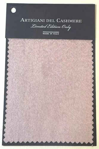 Ткань для внутренней отделки - TEA ROSE - ARTIGIANI DEL CASHMERE - Для одеяла / Для пледа / однотонная