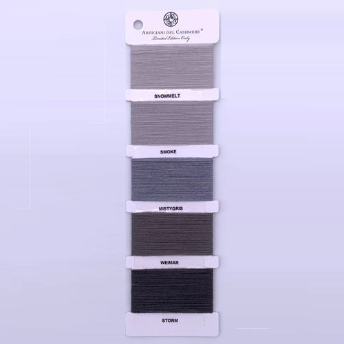 Ткань Для пледа - GREY/BROWN YARNS - ARTIGIANI DEL CASHMERE - Для одеяла / для внутренней отделки / однотонная