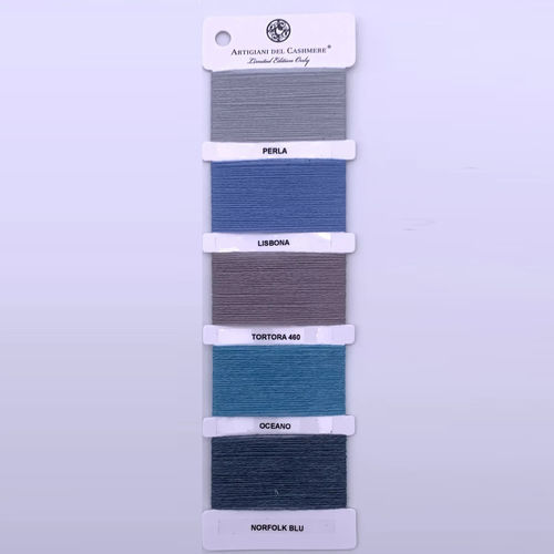 Ткань Для пледа - BLUE YARNS/3 - ARTIGIANI DEL CASHMERE - Для одеяла / для внутренней отделки / однотонная