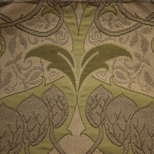 Ткань для штор - SWEET PEA CILANTRO - Loome Fabrics - дамасская / из хлопка / из полиэстера
