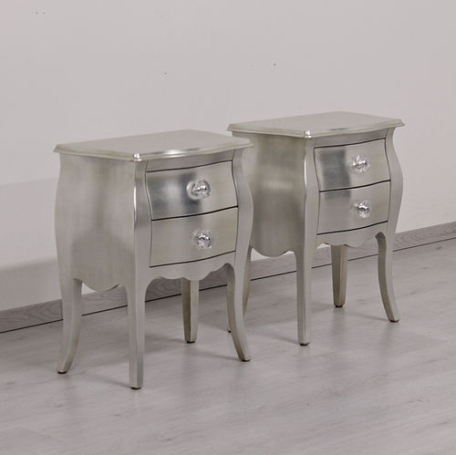 Ночной столик стиль Людовик XIV - BUTTERFLY 2 DRAWERS - ORSITALIA - из лакированной древесины / из блестящей лакированной древесины / из матовой лакированной древесины