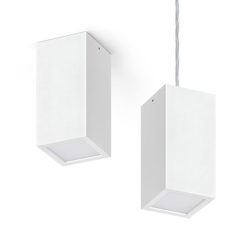 Встраиваемый даунлайт - VEGA SQ - INDELAGUE | ROXO Lighting - выступающий / подвесный / LED