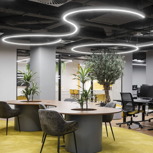 Подвесной светильник - CONCEPT S 35 - INDELAGUE | ROXO Lighting - видимый / LED / линейный