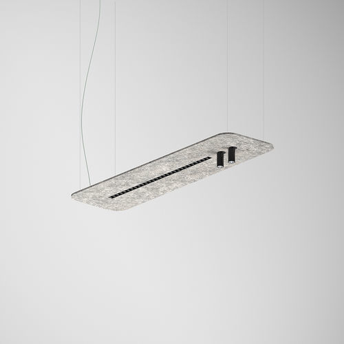Современный потолочный светильник - SAL - INDELAGUE | ROXO Lighting - прямоугольный / из ПЭТФ / LED