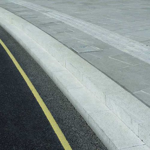 Обрамление для тротуара - KERBS : GREY CURB - DVTSTONE - из натурального камня