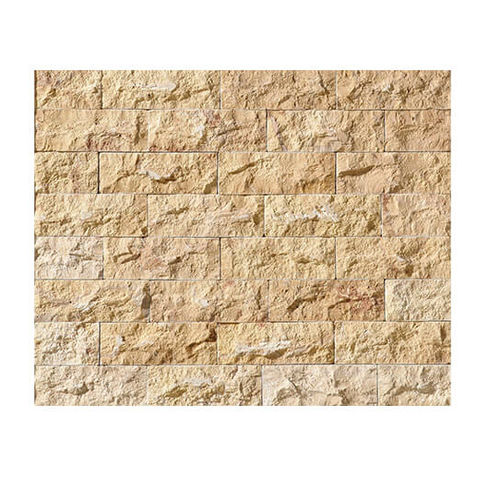 Облицовка из травертина - ROCKFACE TILES - PANGEA - для интерьера / для наружного применения / текстурированная