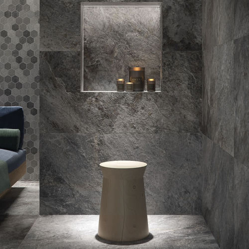 Плитка из керамогранита - SILVER - KRONOS CERAMICHE - естественная отделка / для интерьера / для ванной комнаты