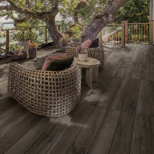 Плитка из керамогранита - MOGANO 2.0 - KRONOS CERAMICHE - естественная отделка / для наружного применения / настенная