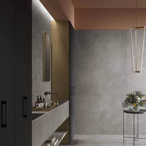 Плита из камня из керамогранита - KRONOS CERAMICHE - для напольной поверхности / для фасада / для ванной комнаты