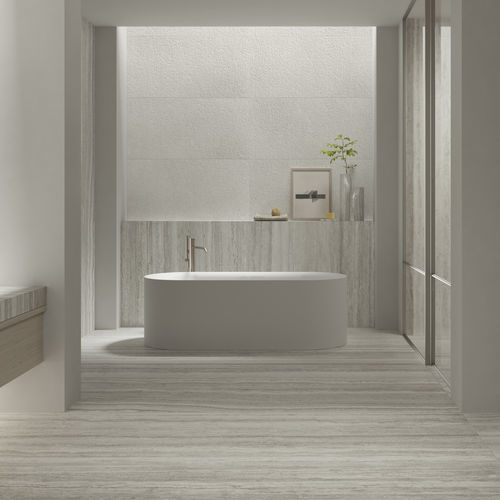 Плитка из травертина - LUX - KRONOS CERAMICHE - матовая / структурная / для интерьера