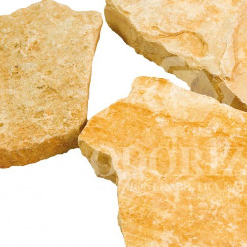 Плита из камня из песчаника - GEA'S : RIND STONE - ODORIZZI soluzioni in pietra - для напольной поверхности / песчаная