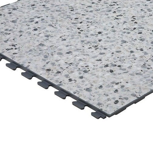 Виниловое напольное покрытие - R-TILE™ DESIGN COLLECTION - R-Tek Manufacturing - из стекловолокна / для интерьера / для сектора услуг