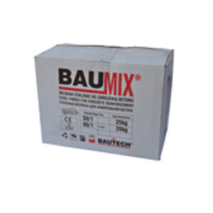 Укрепительное волокно из стали - BAUMIX 60 - BAUTECH - для бетона