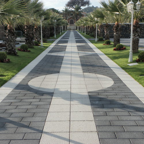 Напольная плитка из бетона - NON-SLIP M - FIMAS PAVIMENTI IN MONOSTRATO VULCANICO DELL'ETNA - противоскользящая / антифриз / с высокой прочностью и интенсивной нагрузкой