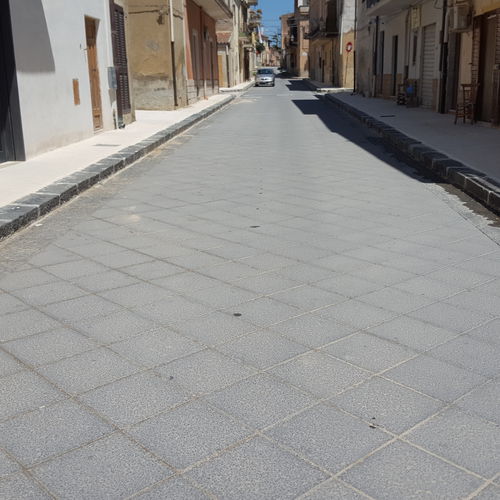 Уличная плитка из бетона - FIMAS PAVIMENTI IN MONOSTRATO VULCANICO DELL'ETNA - из камня / для наружного применения / для пешеходных переходов