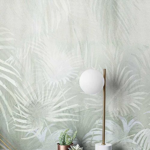 Современный обои - SOFT JUNGLE - Wallpepper - из целлюлозного волокна / из натурального волокна / природный мотив