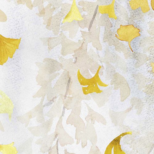 Современный обои - YELLOW GINKGO - Wallpepper - природный мотив / набивной