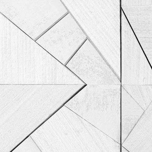 Современный обои - ESSENTIAL - Wallpepper - c геометрическим рисунком / белый / набивной