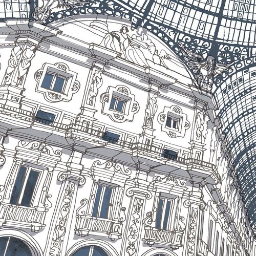 Современный обои - GALLERIA / CS-02 - Wallpepper - городской мотив / набивной