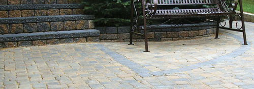 Напольная плитка из камня - ROMAN COBBLE - Belgard Hardscapes - проницаемая / для пешеходных переходов / с возможным проездом транспорта