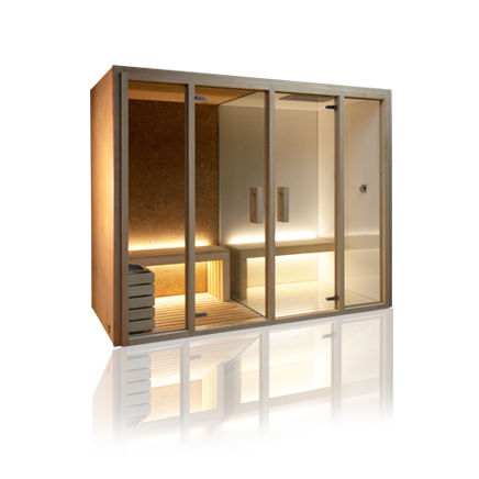 Кабина турецкой бани в комплекте - COMBI SAUNA ET HAMMAM - AWD - для профессионального использования / для бытового использования