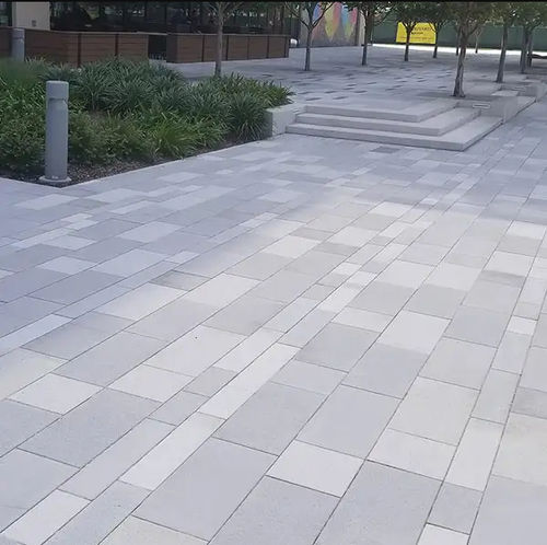 Напольная плитка из фарфора - ECOPREMIER - Tectura Designs - для наружного применения / обработанная бучардой / для пешеходных переходов