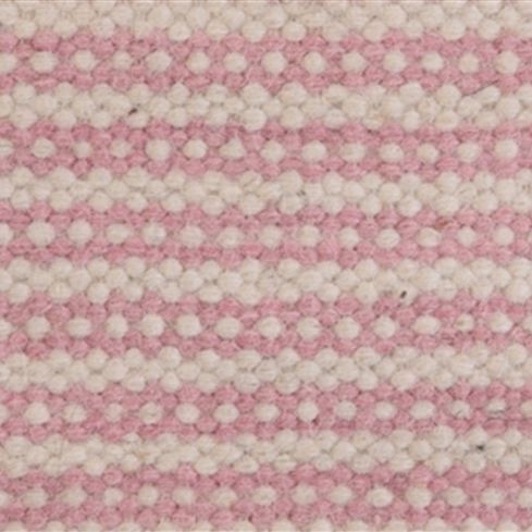 Тканое ковровое покрытие - WINSTON FLATWEAVE  - Nash Andrea - из шерсти / с рисунком / розовое