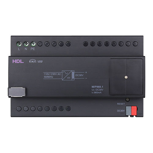 Источник электропитания AC/DC - M/P960.1 - HDL Automation Co., Ltd - на DIN-рейке / стабилизированный / для бытового использования
