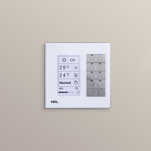 Клавиатура устройства управления для светильника - DLP EU - HDL Automation Co., Ltd - для системы обогрева / для вентиляционной системы / для мультимедийного оборудования
