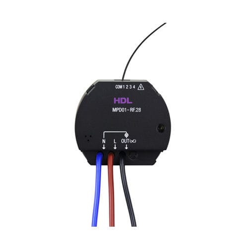 Коммутационный привод для систем домашней автоматизации - HDL-MPS04-RF.28 - HDL Automation Co., Ltd - настенная / для бытового использования / для интерьера