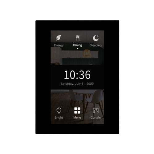 Клавиатура устройства управления для систем домашней автоматизации - Granite 4.3" - HDL Automation Co., Ltd - для светильника / для системы обогрева / для вентиляционной системы