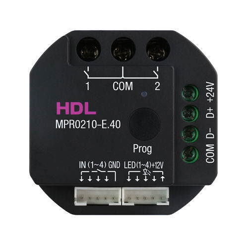 Коммутационный привод для систем домашней автоматизации - HDL-MPR0210-E.40 - HDL Automation Co., Ltd - встроенная / для бытового использования / для профессионального использования