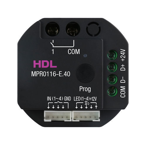 Коммутационный привод для систем домашней автоматизации - HDL-MPR0116-E.40 - HDL Automation Co., Ltd - встроенная / для бытового использования / для профессионального использования