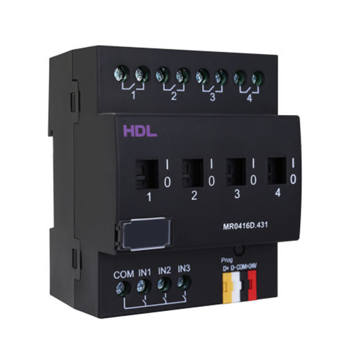 Коммутационный привод для систем домашней автоматизации - HDL-MR0416D.431 - HDL Automation Co., Ltd - на DIN-рейке / для бытового использования / для профессионального использования