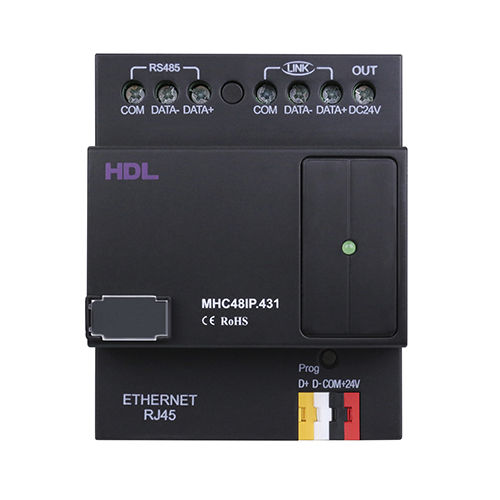 Устройство управления для системы домашней автоматизации - MHC48IP.431 - HDL Automation Co., Ltd - для освещения / для вентиляции / для измерения температуры