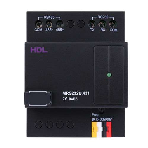 Шлюзовый блок интерфейса - HDL-MRS232U.431 - HDL Automation Co., Ltd - на DIN-рейке / RS232 / RS485