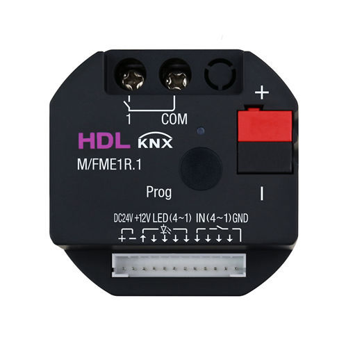 Коммутационный привод для систем домашней автоматизации - M/FME1R.1 - HDL Automation Co., Ltd - для протокола KNX / встроенная / для бытового использования