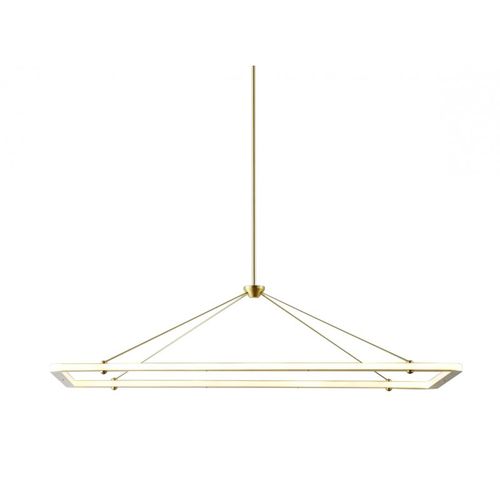 Подвесная лампа - AL0157R HALO - Alan Mizrahi Lighting - из металла / из акрила / современная