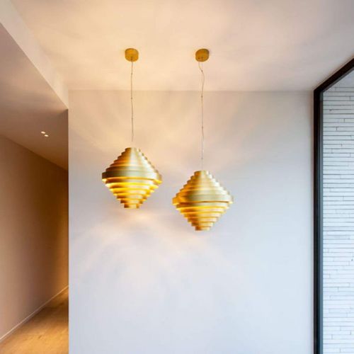 Подвесная лампа - AM2225 SERPENTINE - Alan Mizrahi Lighting - из металла / современная / проводная