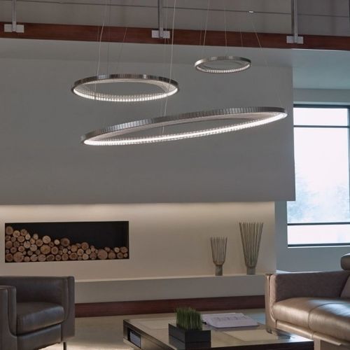 Подвесной светильник - AM832 INTERLACE - Alan Mizrahi Lighting - LED / круговой / для профессионального использования