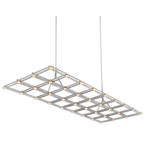 Современная люстра - IQ2186 GRID - Alan Mizrahi Lighting - из металла / геометрическая / одноуровневая