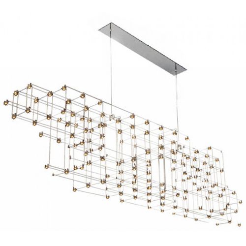 Современная люстра - IQ2187 ORION - Alan Mizrahi Lighting - из металла / геометрическая / LED
