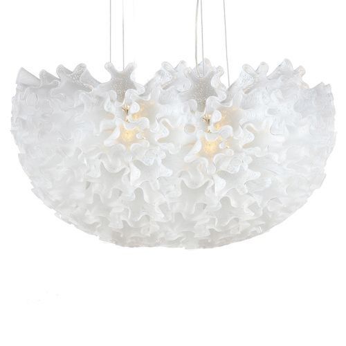 Современная люстра - AM2239 DAHLIA - Alan Mizrahi Lighting - из муранского стекла / из металла / 8 лампочек