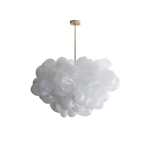Современная люстра - IQ2058 BUBBLE CLUSTER - Alan Mizrahi Lighting - из стекла / из металла / 4 лампочки