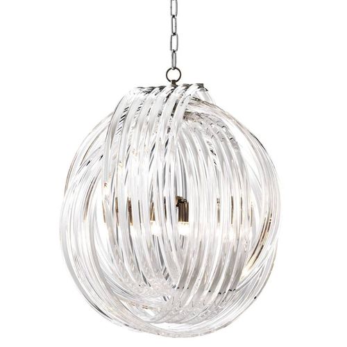 Люстра ар-деко - IQ8023 MARCO POLO - Alan Mizrahi Lighting - из металла / из стекла / 4 лампочки