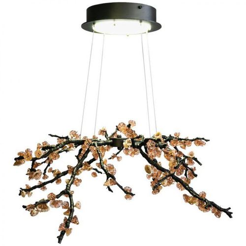Люстра уникальный дизайн - DV3953 ALMOND - Alan Mizrahi Lighting - из кристалла / из латуни / LED