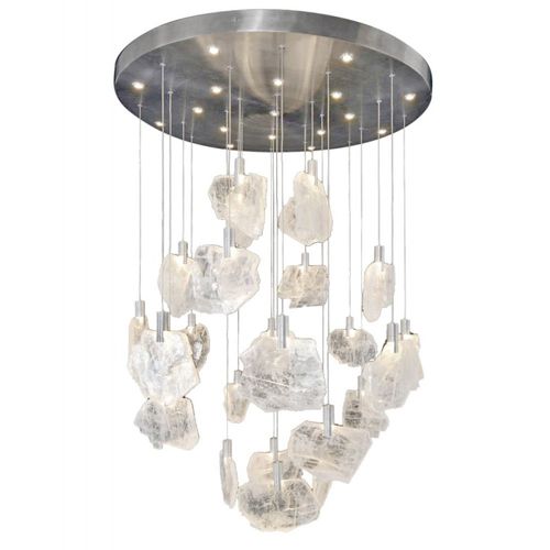 Современная люстра - IQ8442 SELENITE - Alan Mizrahi Lighting - из кристалла / из металла / по индивидуальному заказу