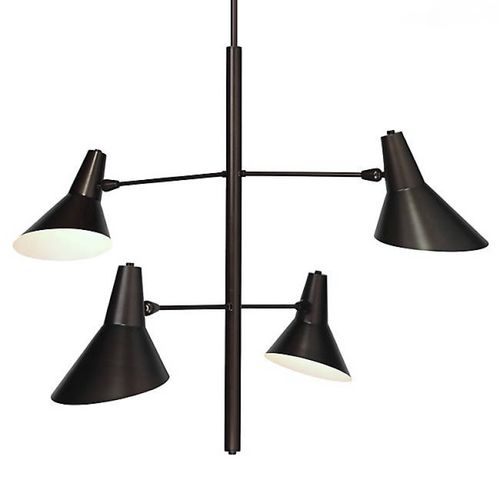 Люстра винтаж - IQ2153 FRANCO - Alan Mizrahi Lighting - из металла / для профессионального использования / торшер