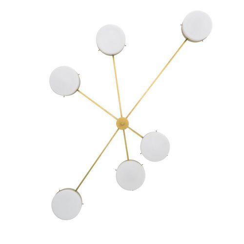 Люстра винтаж - IQ8366 CELESTE - Alan Mizrahi Lighting - из стекла / из металла / для профессионального использования